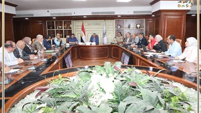 محافظ بني سويف يناقش مستجدات مشروعات 