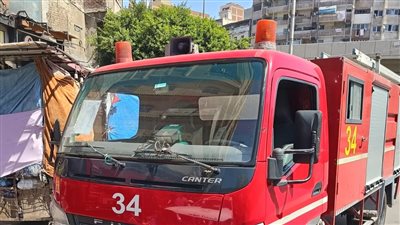 وصلت لـ7 طوابق .. السيطرة على حريق مدخنة مطعم شرق الإسكندرية 