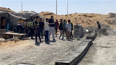 حملات مكثفة للحد من الإشغالات والأنشطة المخالفة بالقطاع الغربي بمدينة 6 أكتوبر