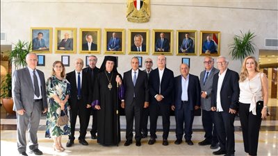 وزير الخارجية يستقبل رموز مصريين من أصول أرمينية 