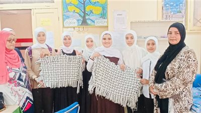 ورش رسم وأشغال يدوية واكتشاف مواهب بقرية شلقام ضمن برنامج المواطنة