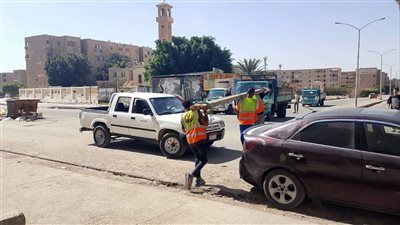 جهاز 6 أكتوبر يواصل حملاته بالقطاع الجنوبي لرفع الإشغالات وتحقيق الانضباط