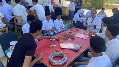 تدريب وإبداع واستلهام للتراث ضمن ورش أسبوع الثقافة للشباب بشمال سيناء