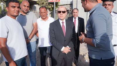 محافظ الغربية يتفقد أعمال توسعة الطريق الزراعي لمتابعة معدلات التنفيذ