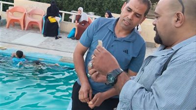 استمرار متابعة إجراءات الأمن والسلامة بحمامات السباحة فى الفيوم 