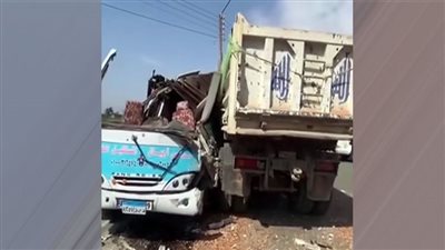 بالصور.. تفاصيل حادث أتوبيس مدرسة المنشأة في سوهاج.. والحالة الصحية للطلاب