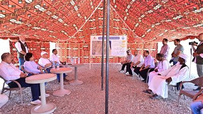 أعمال الحماية من أخطار السيول بوادي علم تستهدف احتجاز ١١ مليون م٣ من مياه الأمطار