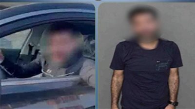 تفاصيل القبض على خليجي تعدى على مهندس واصطدم بسيارته بالقاهرة