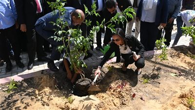 تدشين مبادرة معا نزرع بمدينة رشيد