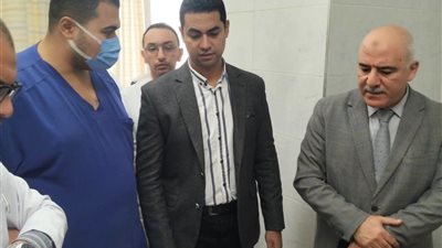 متابعة ميدانية مكثفة بمستشفى بولاق الدكرور النموذجي للوقوف على انتظام العمل
