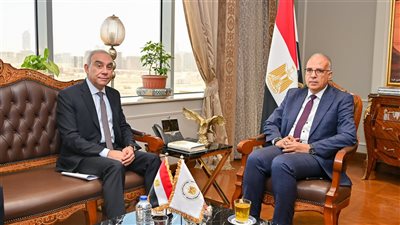 وزير الري يلتقي رئيس الهيئة العامة للاستعلامات لبحث تعزيز التنسيق الإعلامي بشأن قضايا المياه