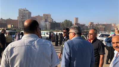 محافظ الدقهلية في جولة مفاجئة بموقف سيارات جديلة بالمنصورة