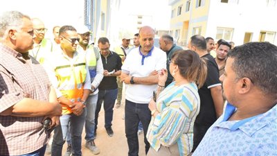 محافظ أسيوط يتفقد محطة مياه المعابدة المرشحة الجديدة بأبنوب