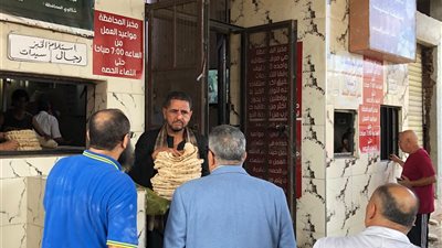 محافظ الدقهلية يتفقد مخبز المنصورة الكبير للخبز المدعم