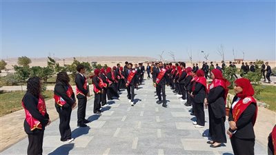  ممر شرفى للطلاب الجدد أول أيام الدراسة بجامعة الغردقة
