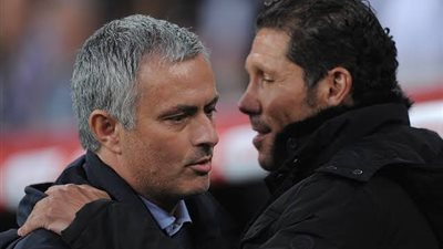 سيميوني ومورينيو.. سجل متباين في مواجهات ديربي مدريد