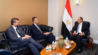 وزير الخارجية يلتقي بالمبعوث الأوروبي الخاص لمنطقة الخليج