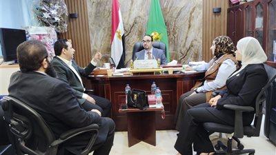 وكيل الوزارة بالفيوم يستقبل أعضاء لجنة الصحة بمجلس النواب