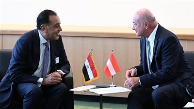 مدبولي ومستشار النمسا.. تعاون اقتصادي وتنسيق لخفض التصعيد بالمنطقة