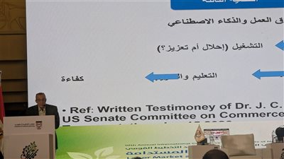 العيسوي: الذكاء الاصطناعي يعيد تشكيل سوق العمل.. والحاجة للعنصر البشري مستمرة