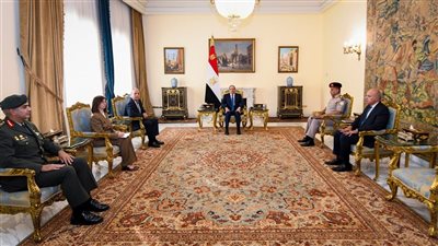 عاجل.. الرئيس السيسي يستقبل وزير الدفاع بجمهورية قبرص