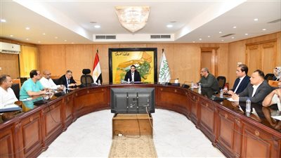 نائب محافظ الفيوم يتابع  استعدادات تنظيم ملتقى 