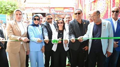 افتتاح  عيادات التأمين الصحي الشاملة بالدلنجات