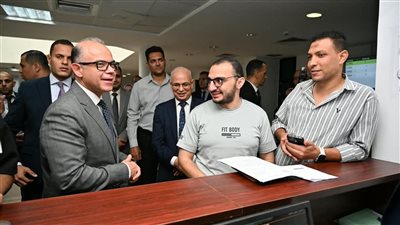 وزير الاستثمار يتفقد مركز خدمات المستثمرين بجمصة.. تأسيس 1524 شركة خلال 2025