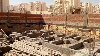 مواصلة أعمال تنفيذ مستشفى حدائق أكتوبر العام لبناء صرح طبي متكامل