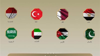 وزراء خارجية 8 دول عربية وإسلامية يبحثون خارطة طريق لإعادة إعمار غزة
