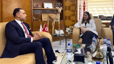 سفير مصر في تونس يبحث سُبل تعزيز التعاون في مجال النقل الجوي بين البلدين
