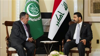   نبيل فهمي يلتقي رئيس مجلس وزراء العراق لمناقشة التطورات المتسارعة التي تشهدها المنطقة