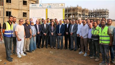 وزيرة الإسكان تتفقد مشروع سكن العاملين بالعاصمة الجديدة بمدينة بدر