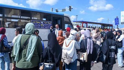 مستشار رئيس الجمهورية ووفود الشباب في جولة سياحية بقلعة قايتباي 