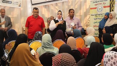 مياه الفيوم تشارك في مبادرة «فيوم الخير» بقرية منشأة سكران