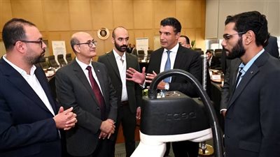 جامعة المنصورة تشارك في إطلاق وتسليم أول روبوت صناعي مصري  
