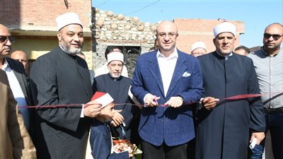  محافظ الفيوم يفتتح معهد أبو بكر الصديق الابتدائي الإعدادي الأزهري بقرية أبو عش
