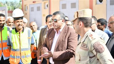  محافظ قنا: مشروع الصرف الصحي بقرية خزام سيخدم 96 ألف نسمة