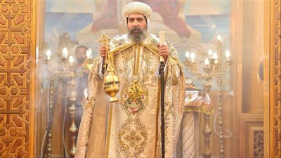 الأنبا أغناطيوس يترأس احتفالية عيد الصليب بكنيسة العذراء في سمنود 