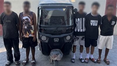  هزار  انتهي بكارثة..  ضبط 6 عاطلين بعد إلقاء زجاجة مشتعلة أسفل سيارة بالإسكندرية