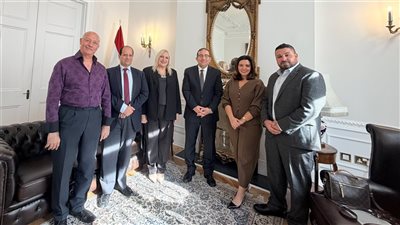 لقاء يجمع قنصل مصر بأعضاء الاتحاد العام في المملكة المتحدة