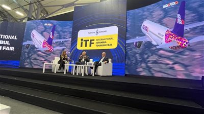 إيركايرو تعزز حضورها الدولي في معرض إسطنبول للسياحة ITF 2026.. وحسين شريف يستعرض استراتيجية الشركة لدعم حركة السياحة بين مصر وتركيا