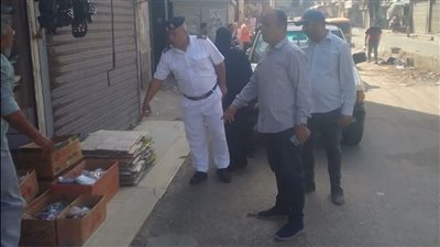 حملات موسعة لإزالة التعديات والإشغالات من شوارع الشرقية