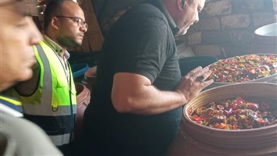  ضبط أكثر من 20 طن سلع ومنتجات مخالفة ومجهولة المصدر بالغربية
