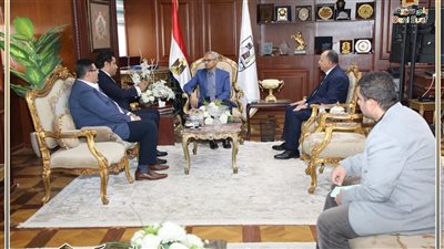 محافظ بني سويف يلتقي أعضاء مجلس النواب لمناقشة الموقف التنفيذي لمشروعات مياه الشرب
