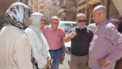  هبوط أرضي بتقسيم فله فى مدينة الفيوم