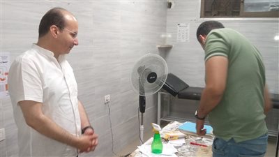  وكيل صحة الدقهلية يتفقد مستشفى حميات المنصورة 