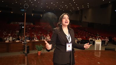 كورال جامعة المنيا يتألق في أسبوع شباب الجامعات المصرية