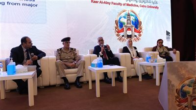 محافظ الجيزة يشارك في افتتاح مؤتمر طب قصر العيني حول الطوارئ والكوارث