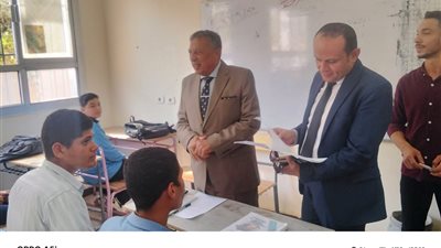 متابعة الفصول والأنشطة والنظافة.. جولة ميدانية لوكيل تعليم البحيرة بمدارس دمنهور